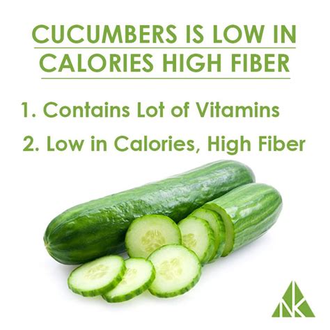 Fiber On Cucumbers