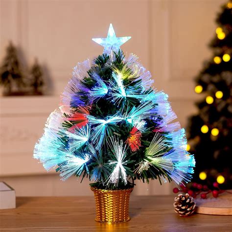 Fiber Optic Small Christmas Trees