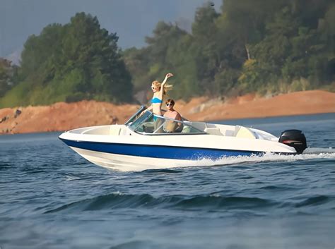 Fiberglass Deck Boat