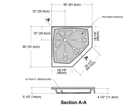 Fiberglass Shower Stall Dimensions