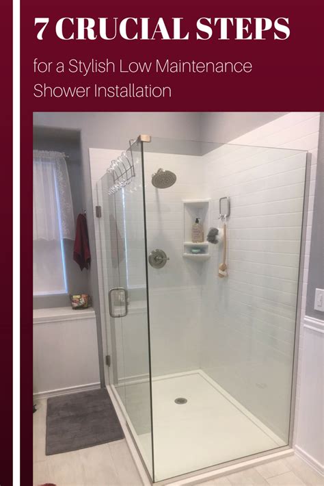 Fiberglass Shower Wall Installation
