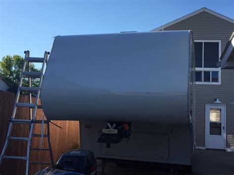 fiberglass trailer siding how to