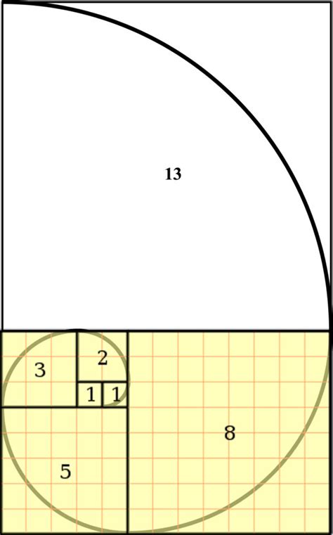 Fibonacci Sequence On Graph Paper