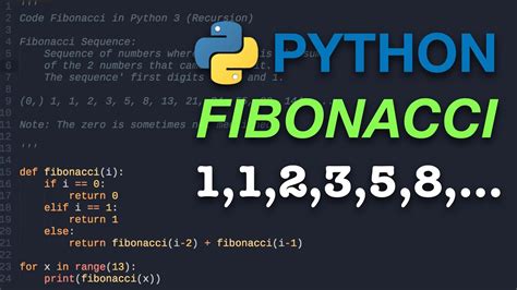 fibonacci series means in python