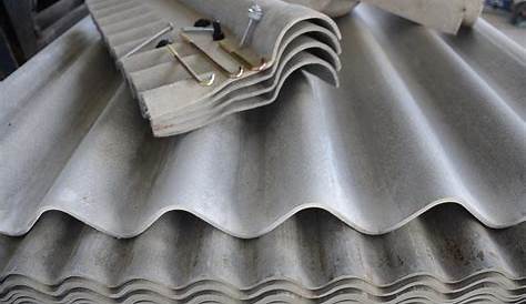 Fibre cement roof sheets