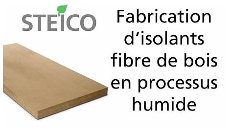 Fabrication d'isolants fibre de bois en processus sec