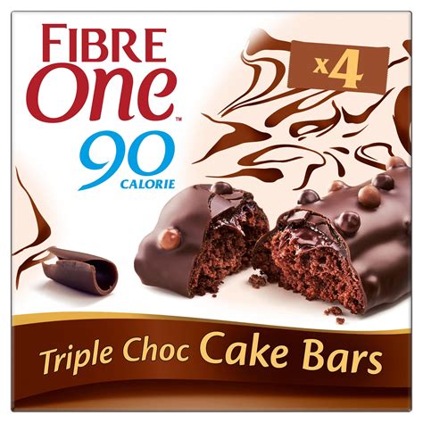 Fibre One Low Calorie Cake Bar Red Velvet Cake Protein Package