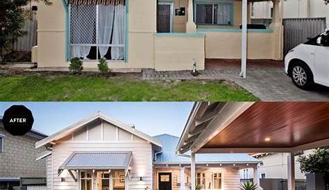Before & After Fibro Cottage Renovation Home remodeling
