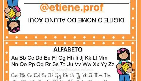 Ficha de Nome e Alfabeto