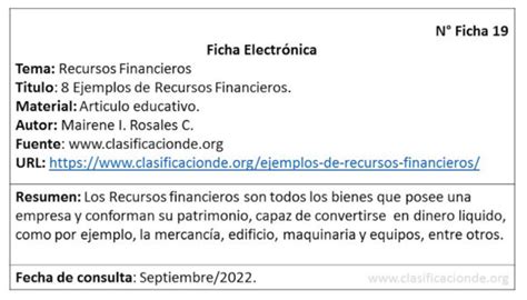 6 Ejemplos de Fichas Electrónicas ¿Cómo se clasifican?