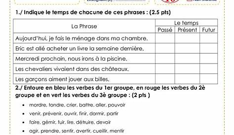 Fiche De Francais 6eme Mon Cahier D'exercices Français 6ème 9782701175423