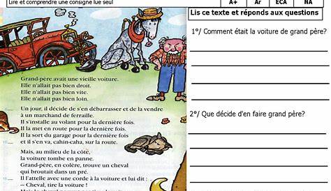 évaluation lecture CE1 Le BLOG de Monsieur Mathieu