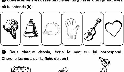 exercices sons CE1 | Bout de Gomme