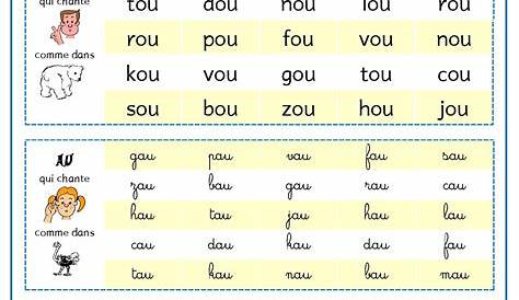 Entraînement à la lecture de syllabes | apprendre le français | Lecture