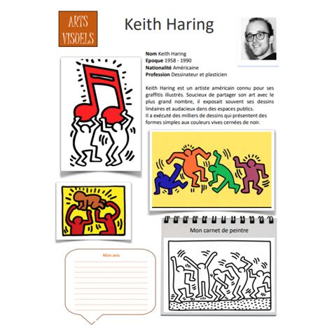 fiche art keith haring