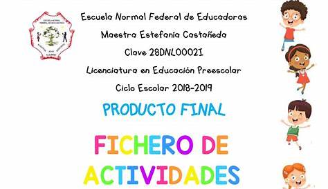 PRODUCTO FINAL FICHERO DE ACTIVIDADES by Nicthe Issuu
