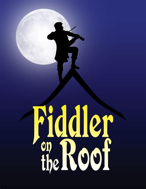 fiddler on the roof poster font