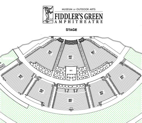 Fiddler S Green Seating Chart
