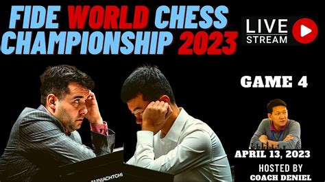 fide world championship 2023 live stream
