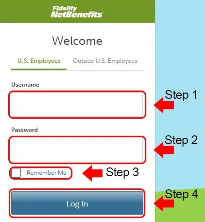 fidelity net benefit login