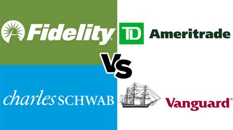 fidelity vs charles schwab vs vanguard