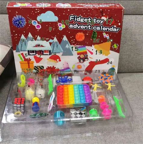 Fidget Advent Calendars 2021, Pop Advent Calendars Its Gift for Girls