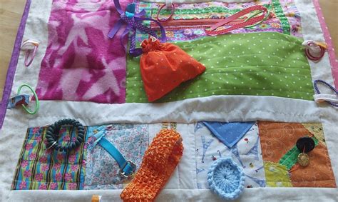 Fidget Quilt For Dementia Patients