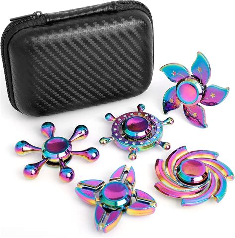[24 OFF] Axe Shape Rainbow Fidget Toy Hand Spinner Rosegal