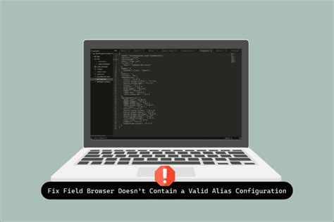 Field &#039;Browser&#039; Doesn&#039;t Contain A Valid Alias Configuration Tsx