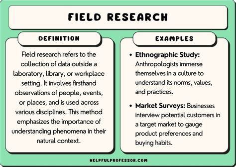 Field Experiment In Research Example