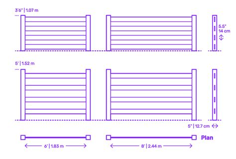 Field Fence Dimensions