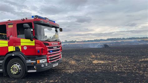 Field Fire Haddenham