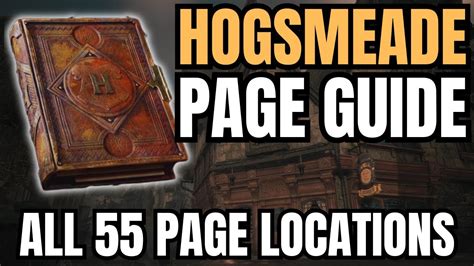 Field Guide Pages Hogsmeade Names