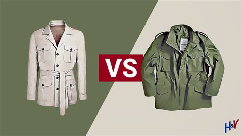 Field Jacket Vs Safari Jacket