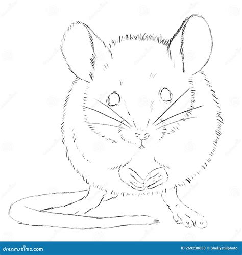 Field Mouse Drawing Easy