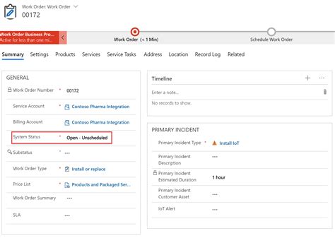 Field Service Work Orders