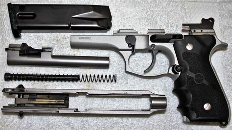 Field Strip Beretta 92fs 9mm