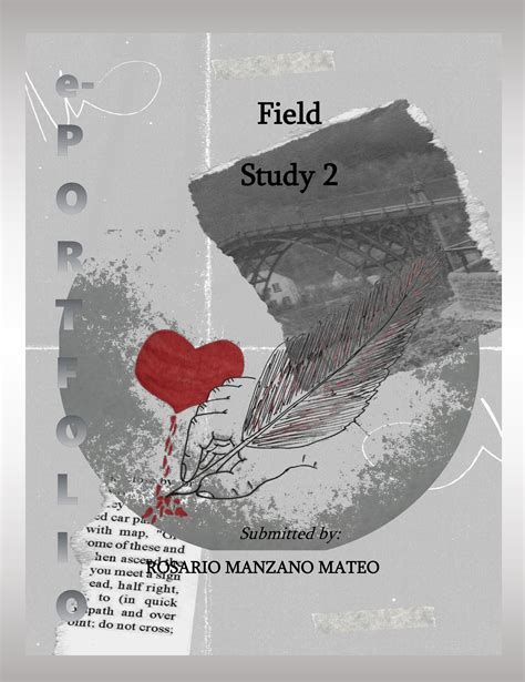 field study portfolio cover page
