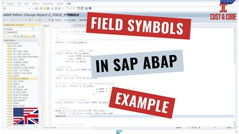 Field Symbol Work Area Declaration In Sap Abap