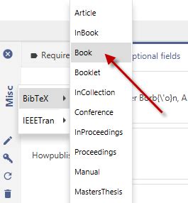 Fields Book Bibtex