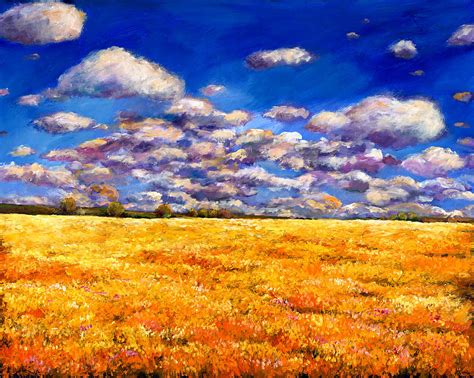 fields of gold painting