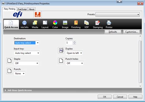 Fiery print driver on Mac 10.13.6 for Canon C910 and G250 with system