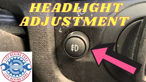 Fiesta St Headlight Adjustment