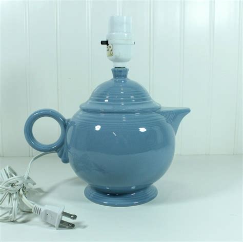 Fiestaware Teapot Lamp