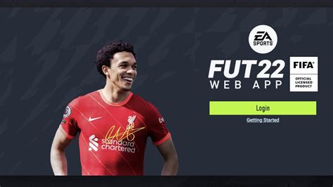 fifa 22 web app start