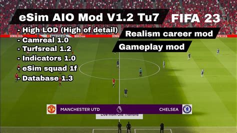 fifa 23 gameplay mod download