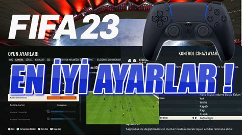 fifa 23 kontrol ayarları