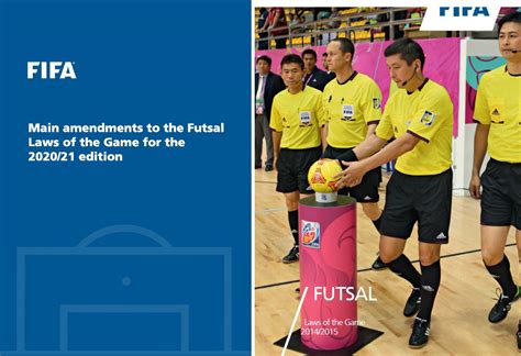 fifa futsal laws of the game