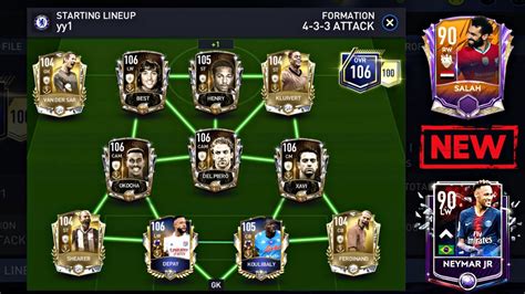 fifa mobile highest ovr team