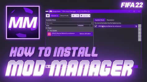 fifa mod manager download